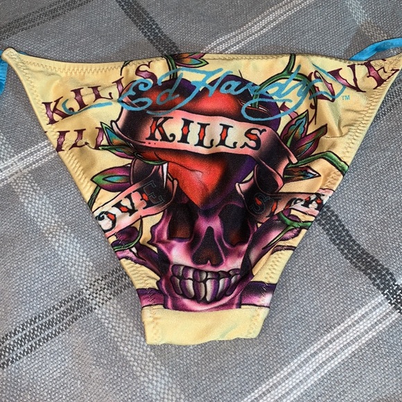 SOLD Ed Hardy Bikini Bottoms - Picture 5 of 9
